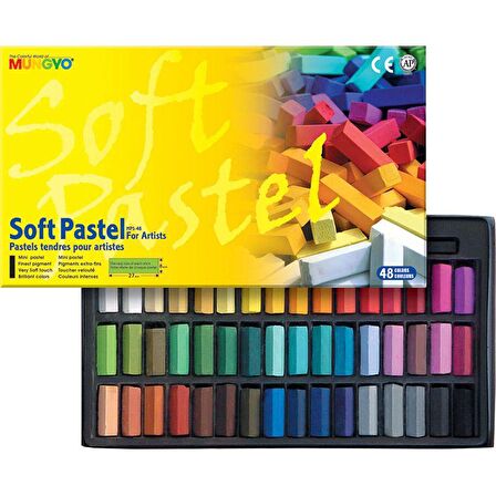 Mungyo Soft Pastel 48li Set Yarım Boy