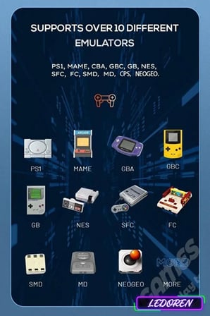 Project X 4.3inç IPS Hd Ekran +10000 Oyunlu Retro Arcade Oyun Konsolu Atari