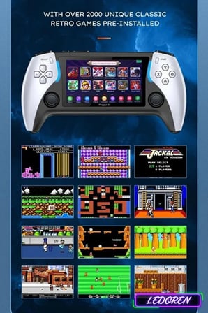Project X 4.3inç IPS Hd Ekran +10000 Oyunlu Retro Arcade Oyun Konsolu Atari