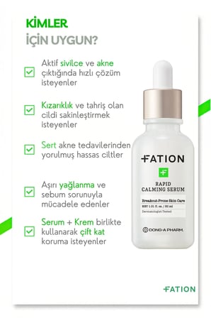 Nosca9 Calming Serum Patentli %46 Centella Asiatica + %3 Panthenol | Akne, ve Kızarıklık Karşıtı Yatıştırıcı Serum, 30ml