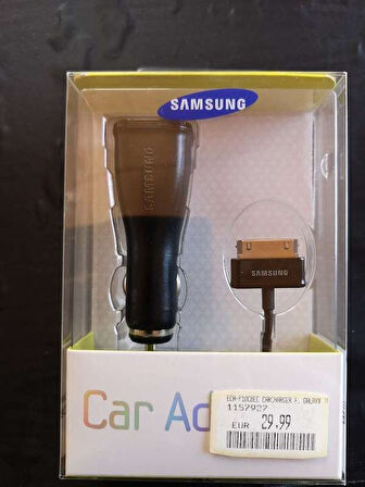 Samsung Tablet için Orjinal Araç Şarj Aleti - ECA-P10CBECSTD