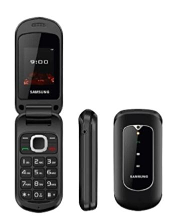 Samsung S3570 Tuşlu Cep Telefonu (İthalatçı Garantili) Siyah