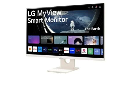 LG MyView 27SR50F-W 27 inç  FHD 60Hz WebOS IPS Smart Monitör