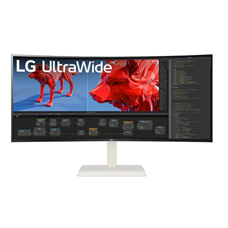 LG UltraWide 38" 38WR85QC-W 1Ms 144Hz (HDMI-Display-Type-C) G-SYNC/Freesync Premium Pro QHD+ IPS (3840x1600) Kavisli Monitör