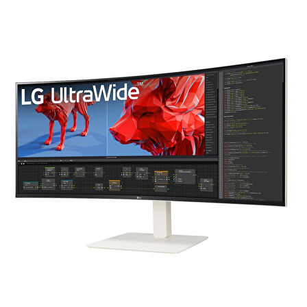 LG UltraWide 38" 38WR85QC-W 1Ms 144Hz (HDMI-Display-Type-C) G-SYNC/Freesync Premium Pro QHD+ IPS (3840x1600) Kavisli Monitör
