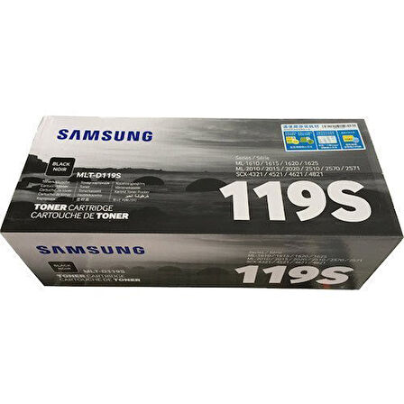Samsung MLT-D119S Kutusu Hasarlı Siyah Orjinal Toner