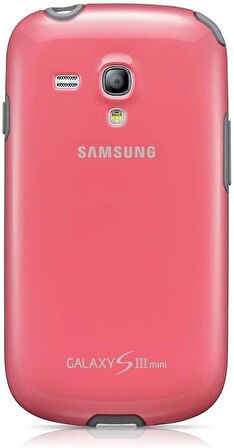 Galaxy S3 Mini Protective Cover Kılıf Pembe EFC-1M7BPEGSTD