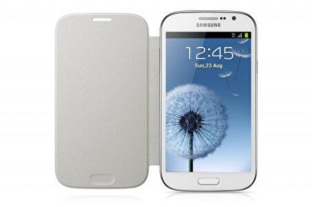 Galaxy Grand Neo/Duos Flip Cover Kılıf Beyaz EF-FI908BWEGWW