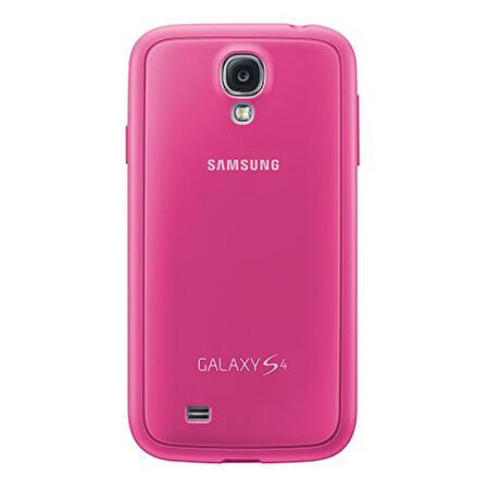 Galaxy S4 i9500 Protective Cover Pembe EF-PI950BPEGWW