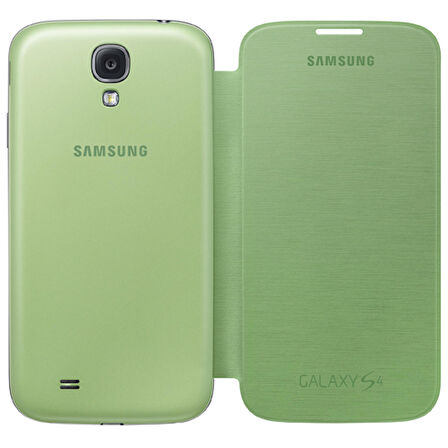 Galaxy S4 i9500 Flip Cover Kılıf Yeşil EF-FI950GEGWW