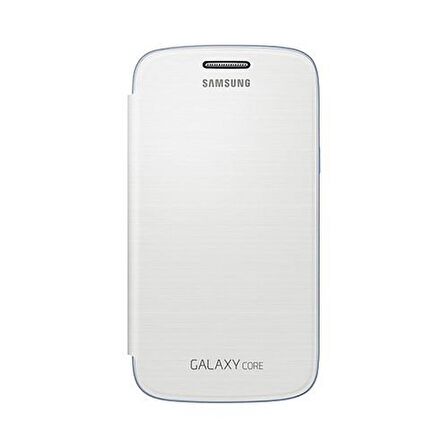 Galaxy Core Flip Cover Kılıf Beyaz EF-FI826BWEGWW