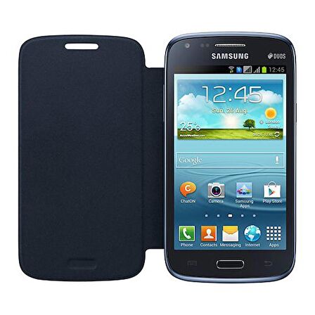 Galaxy Core Flip Cover Kılıf Lacivert EF-FI826BLEGWW