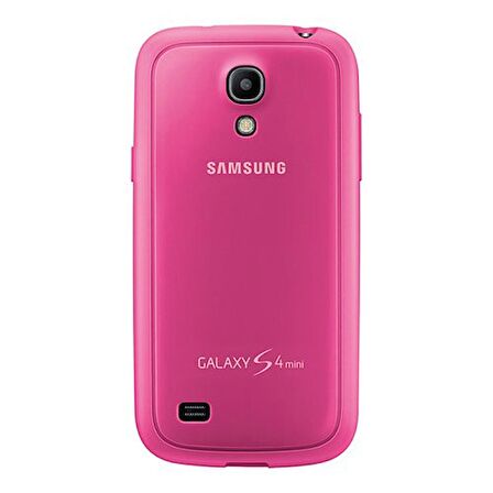 Galaxy S4 Mini i9190 ile Uyumlu Protective Cover Pembe EF-PI919BPEGWW