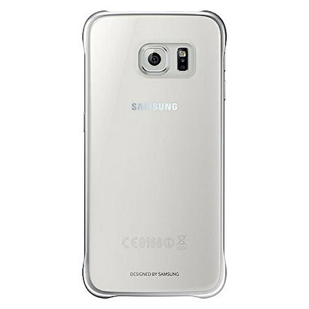 Galaxy S6 Clear Cover Gümüş EF-QG920BSEGWW