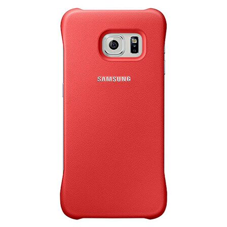 Galaxy S6 Edge ile Uyumlu Protective Cover Kırmızı EF-YG925BPE