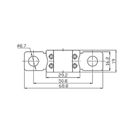 Victron MEGA-Fuse 300A-32V ( Paket İçinde 5 Adet )