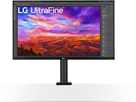 LG UltraFine 32UN88AP-W 32" 5 ms 4K FreeSync Type-C Pivot IPS Monitör