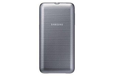 Samsung S6 Edge+ Plus Kablosuz Şarjlı Kılıf Gri - EP-TG928BSEGWW