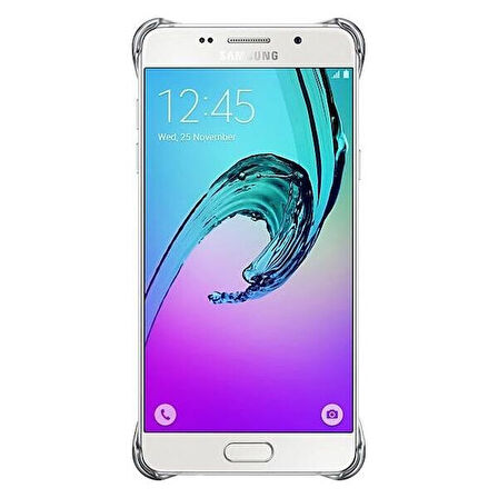 Samsung A510F Galaxy A5 (2016) Clear Back Cover Orjinal Kılıf - Gümüş EF-QA510CSEGWW(Outlet)
