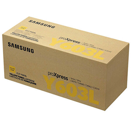 Samsung CLT-Y603LHp SU557A Sarı Orijinal Toner