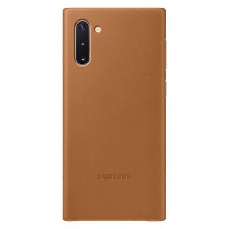 Galaxy Note 10 Deri Kılıf Kahverengi EF-VN970LAEGWW