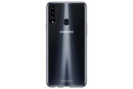 Samsung Galaxy A20s Şeffaf Kılıf EF-QA207TTEGWW