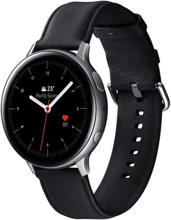 Samsung Galaxy Watch Active 2 44mm Paslanmaz Çelik Gümüş SM-R820NSSATUR Akıllı Saat - Teşhir