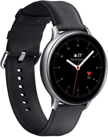 Samsung Galaxy Watch Active 2 44mm Paslanmaz Çelik Gümüş SM-R820NSSATUR Akıllı Saat - Teşhir