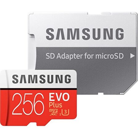 Samsung Evo Plus 256 GB Hafıza Kartı MB-MC256HA/EU