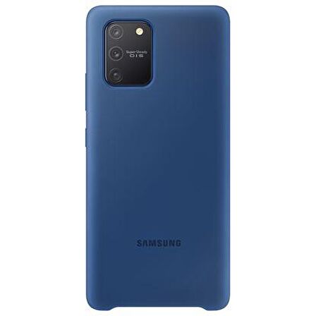 Galaxy S10 Lite Silikon Kılıf Mavi EF-PG770TLEGWW