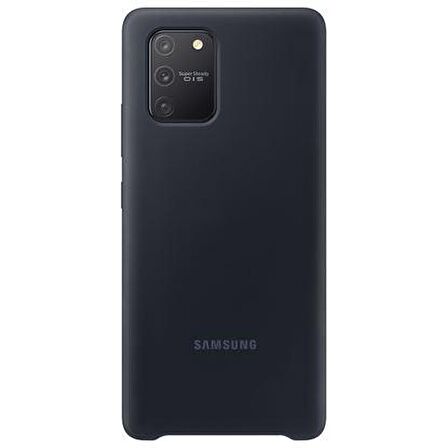 Galaxy S10 Lite Silikon Kılıf Siyah EF-PG770TBEGWW