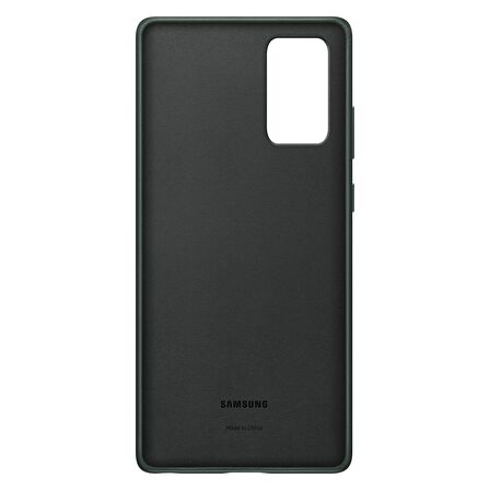 Samsung Galaxy Note 20 Deri Kılıf - Yeşil EF-VN980LGEGWW