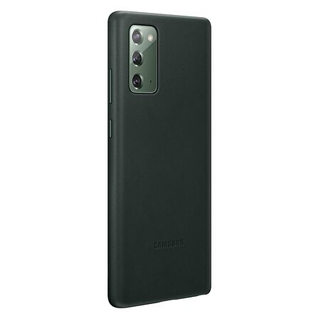 Samsung Galaxy Note 20 Deri Kılıf - Yeşil EF-VN980LGEGWW