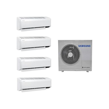 Samsung Wind Free Multi 1+4 AJ100TXJ5KH/EA 9+12+12+24 İç 10 kw Dış Ünite