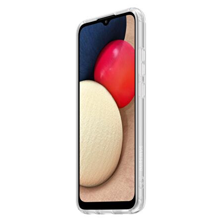 Galaxy A02s Yumuşak Kılıf Şeffaf EF-QA025TTEGWW