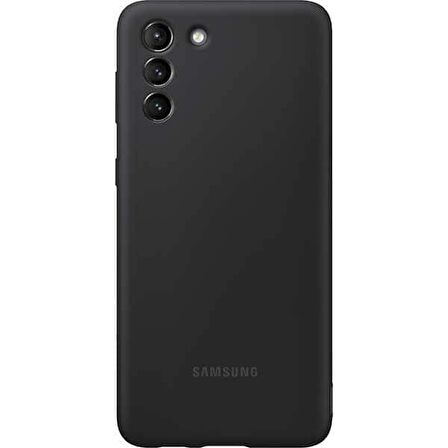 Samsung S21+ Plus Silikon Kılıf - Siyah EF-PG996TBEGWW