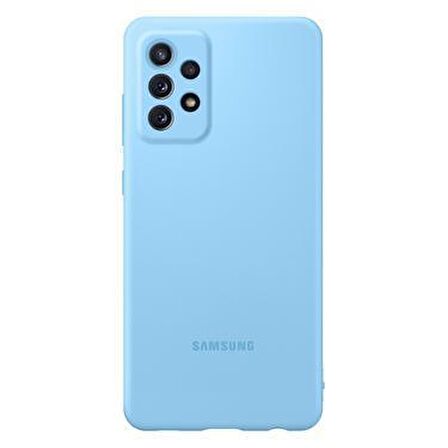 Galaxy A72 ile Uyumlu Slim Kılıf Mavi EF-PA725TLEGWW