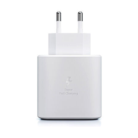 Samsung EP-TA845X 45W Type-C PD Hızlı Şarj Adaptörü Beyaz