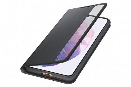 Galaxy S21 Plus Smart Clear View Kılıf-Siyah EF-ZG996CBEGTR