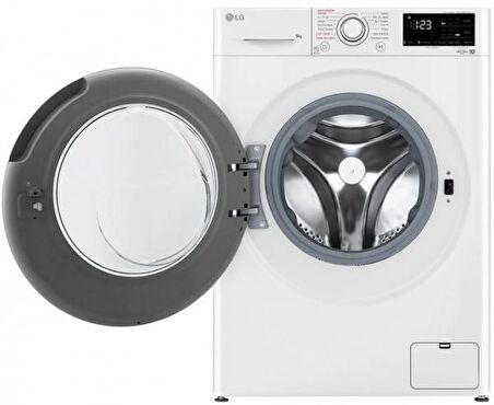 LG F4V3VYW3WE 9 Kg 1400 Devir Çamaşır Makinesi