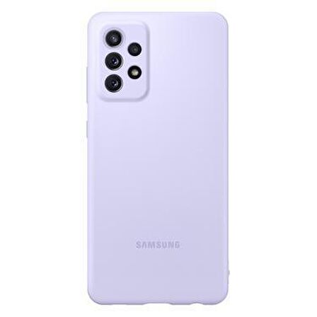 Galaxy A72 ile Uyumlu Slim Kılıf Mor EF-PA725TVEGWW