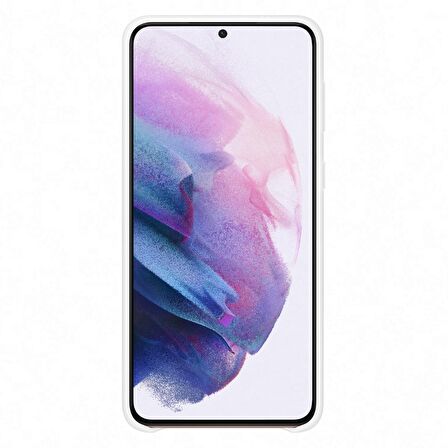 Galaxy S21 Plus 5G ile Uyumlu Smart LED Cover Beyaz EF-KG996CWEGTR