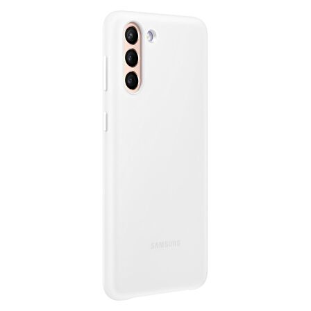 Galaxy S21 Plus 5G ile Uyumlu Smart LED Cover Beyaz EF-KG996CWEGTR