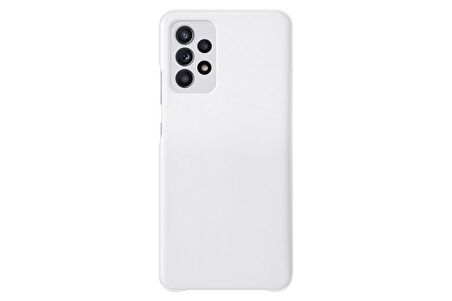 Galaxy A32 ile Uyumlu S View Cüzdan Kılıf Beyaz EF-EA325PWEGTR