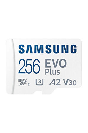Samsung Evo Plus MB-MC256KA Class 10 UHS-I U3 A2 V30 256 GB Micro SD Kart Outlet
