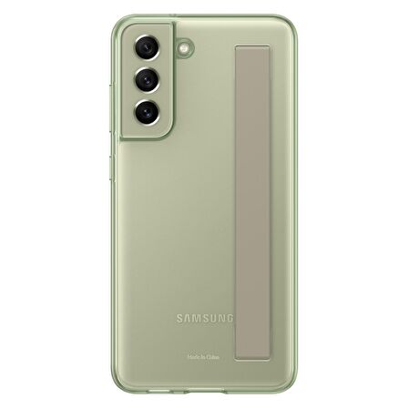 Galaxy S21 FE 5G ile Uyumlu İnce Kayışlı Kılıf Nane-EF-XG990CMEGWW