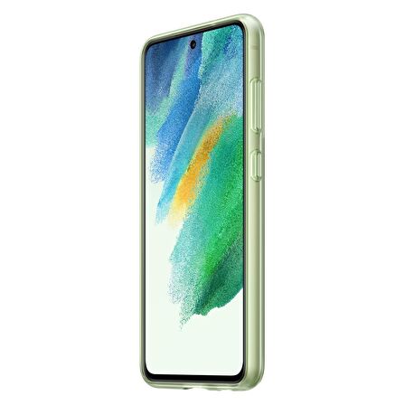 Galaxy S21 FE 5G ile Uyumlu İnce Kayışlı Kılıf Nane-EF-XG990CMEGWW
