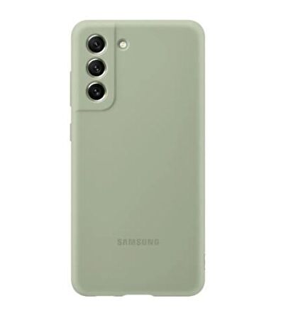 Galaxy S21 FE ile Uyumlu Silikon Kılıf Nane EF-PG990TMEGWW