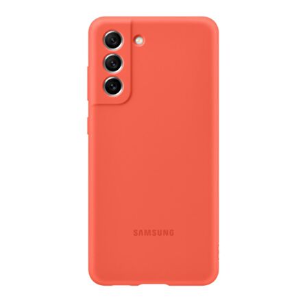 Galaxy S21 FE ile Uyumlu Silikon Kılıf Pembe EF-PG990TPEGWW