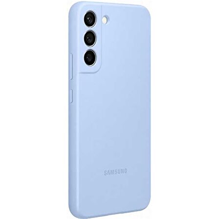 Galaxy S22 Plus ile Uyumlu Silikon Kılıf Mavi EF-PS906TLEGWW